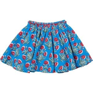 Pink Chicken | Girls Gianna Skirt - Blue Dandelion
